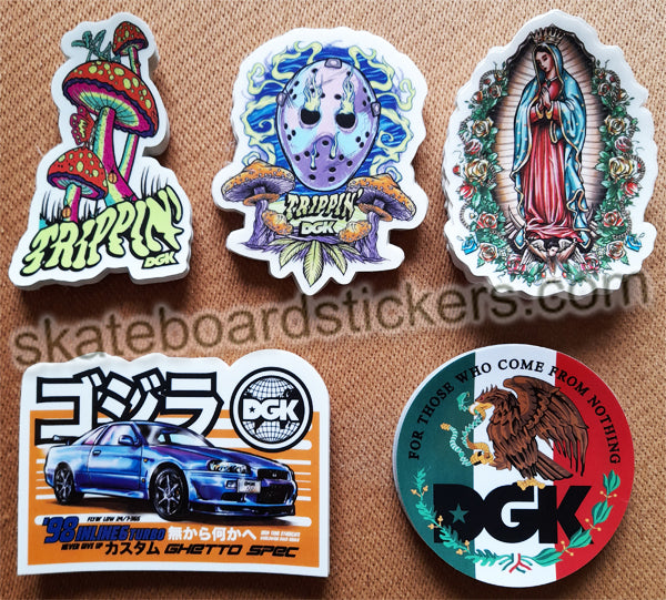 Brand New DGK Skate Stickers just added!