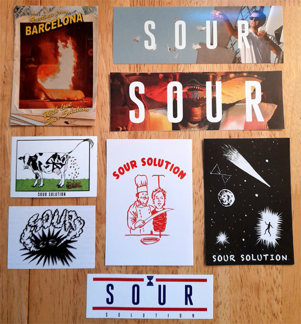 New Skate Stickers from Sour Solution