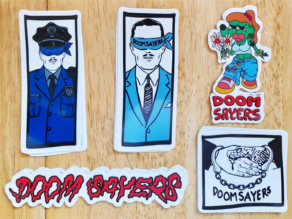 New Doomsayers Club Skate Stickers just added!
