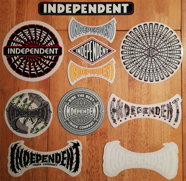 Brand New Skate Stickers from Independent Trucks