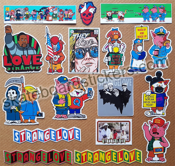 New Skate Stickers from StrangeLove Skateboards | SkateboardStickers.com
