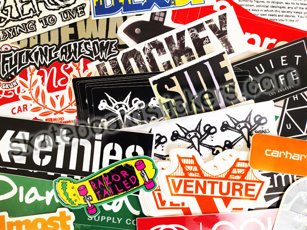 Loads of random Skate Stickers just added!