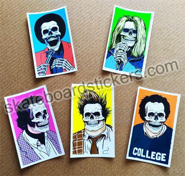 Girl x Sean Cliver Skull of Fame Stickers just added!