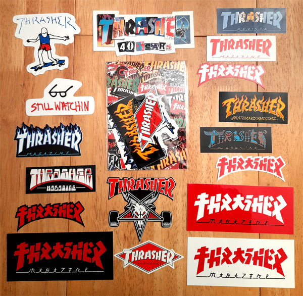 Thrasher Magazine Skateboard Stickers New In!