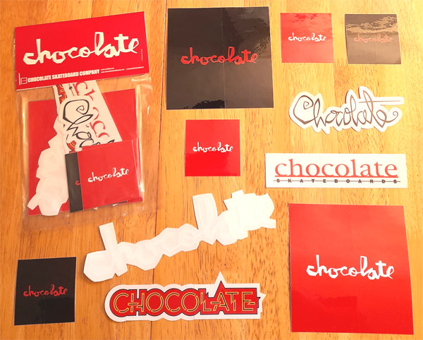 Chocolate Heritage Series Skateboard Stickers and Packs new in!