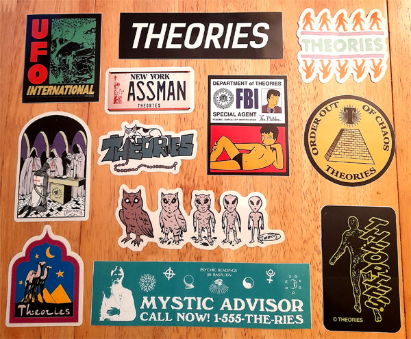 Brand New Theories of Atlantis Skate Stickers just added!