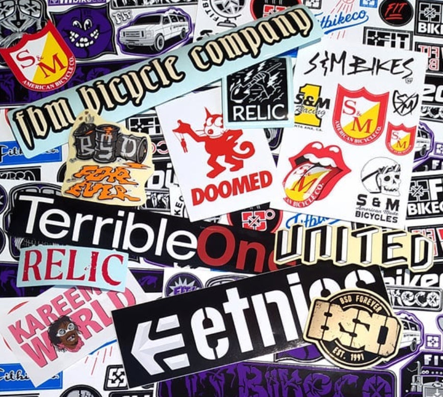Loads of BMX Stickers just added!