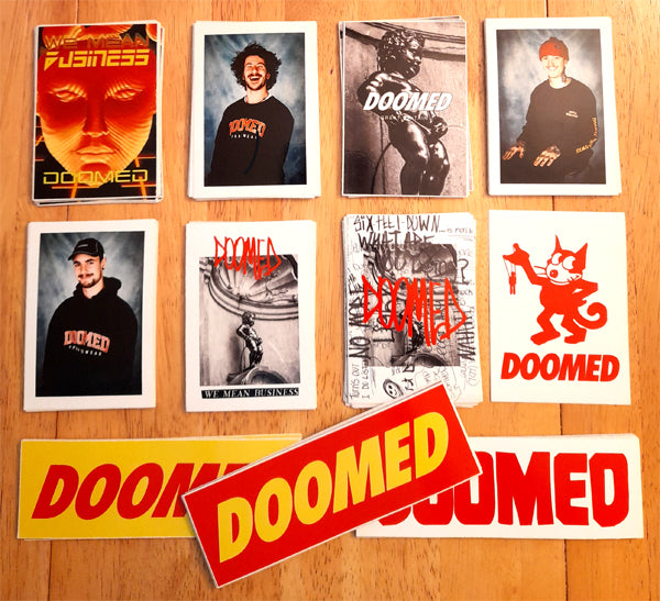 Doomed BMX Stickers back in