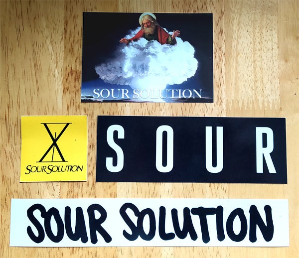 New Stickers from Sour Solution just added!