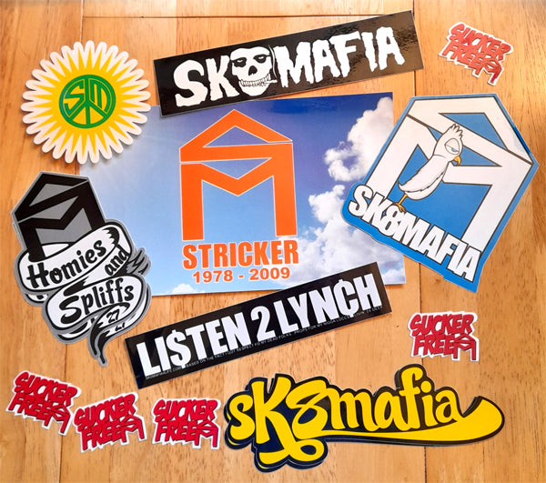 Sk8Mafia Sk8 Stickers just added!
