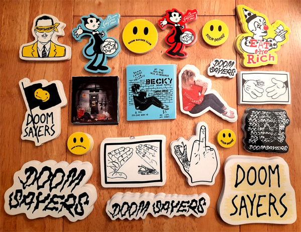 New Doomsayers Club Skateboard Stickers Just Added!