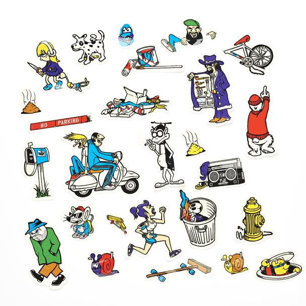 New Polar Skate Co. Stickers just added. Artwork by Gorm Boberg.
