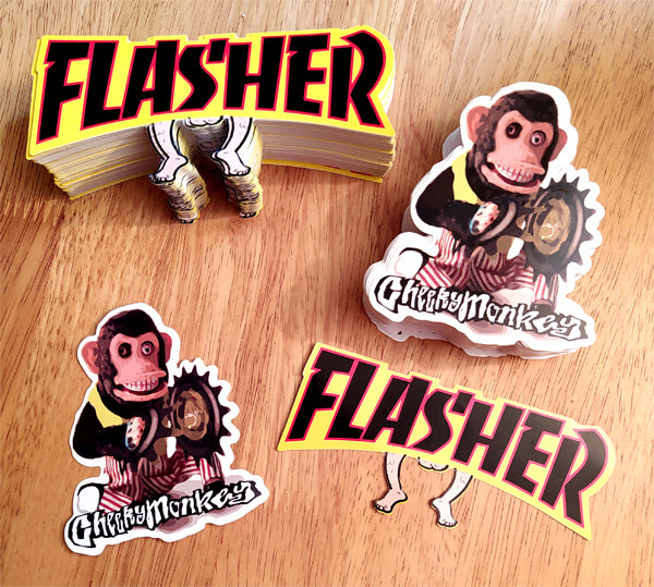 Brand New Stickers from Razortailed & Cheeky Monkey