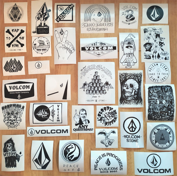 More Stickers from Volcom, plus new Indy Pins and Sour Solutions Phone Holder