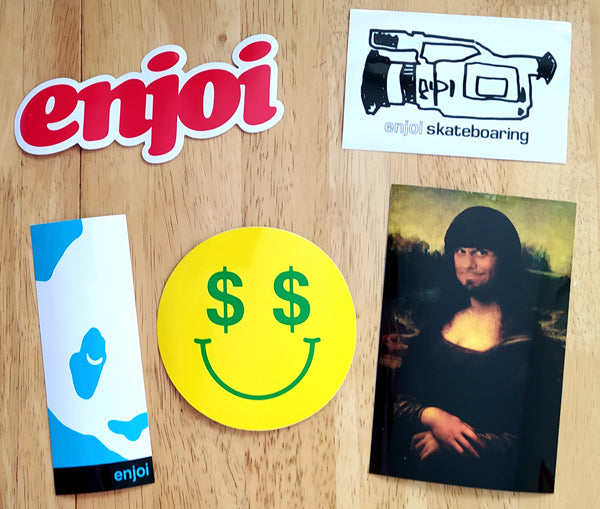 Brand New Stickers from Enjoi Skateboards