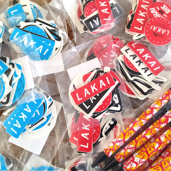 Lakai Sticker Packs and S&M BMX Pens just added