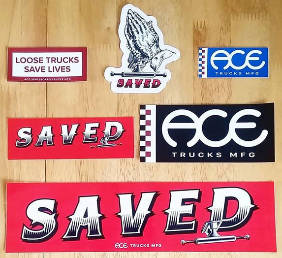 Ace Trucks Stickers Just Added