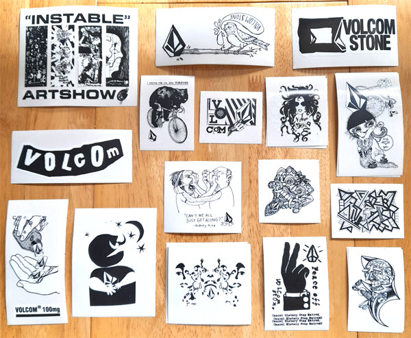 Volcom Clothing Skateboard Stickers just added!
