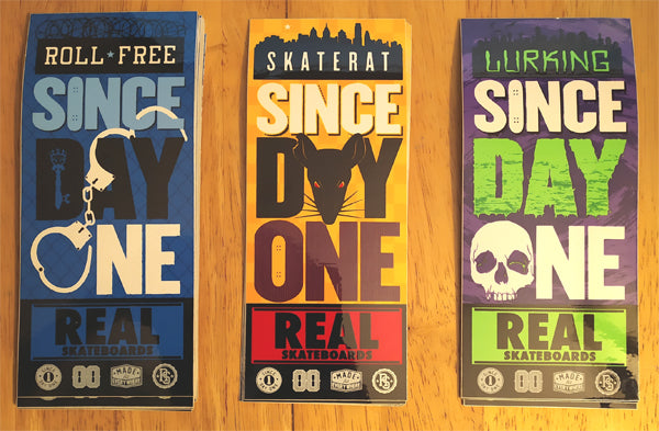 Real Skateboards Stickers back online