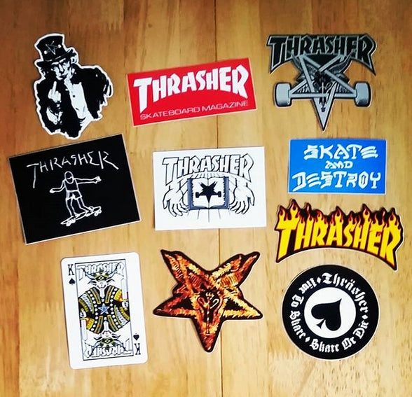 More Thrasher Stickers back in