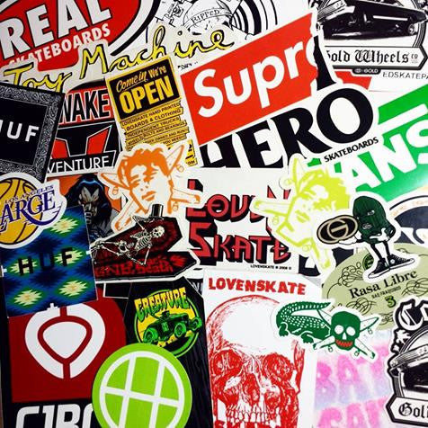 More Skate Stickers just added