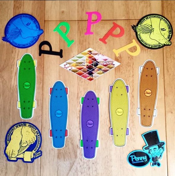 Penny Skateboards Stickers available now!
