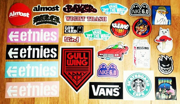 New Skate Stickers just added!