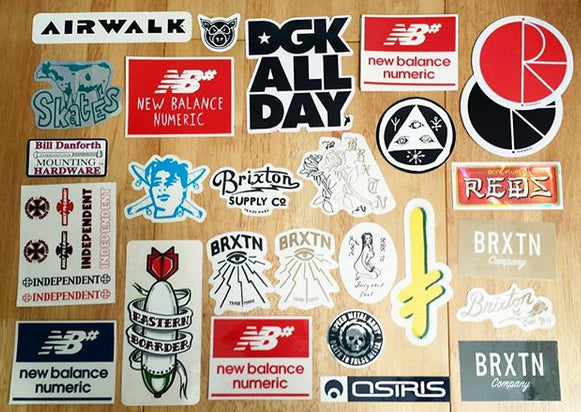 New Stickers just added from Brixton, New Balance, Polar and more