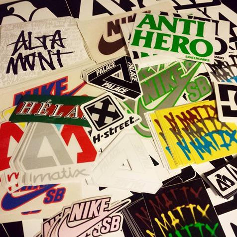 New Skate Stickers added from Altamont, Nike SB, Palace and more...
