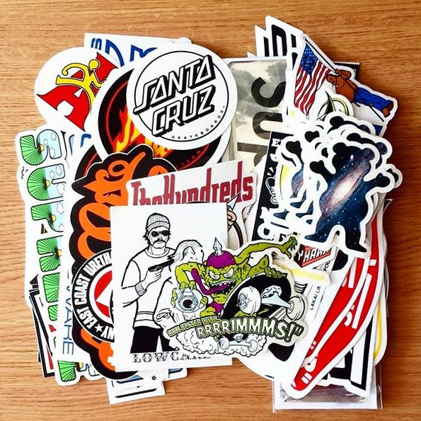 Lots of Skate Stickers just added!