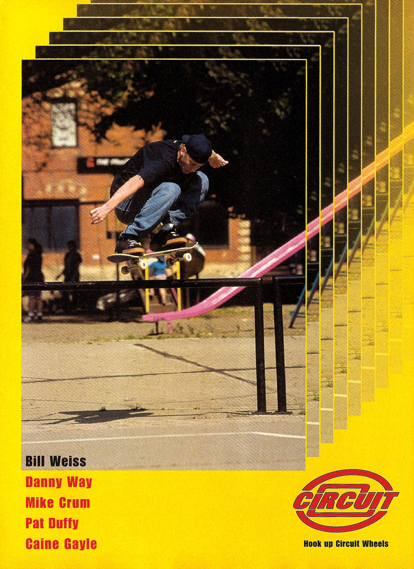 About Bill Weiss - Pro Skateboarder Profile, Biography and History
