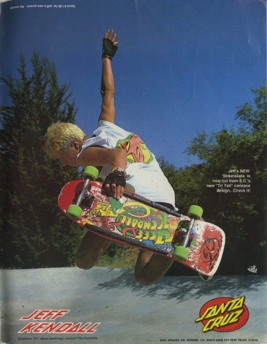 About Jeff Kendall - Pro Skateboarder Profile, Biography and History