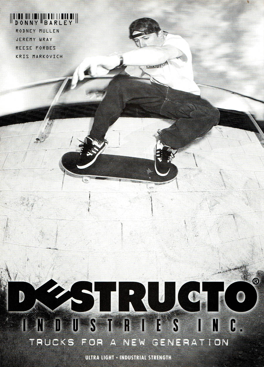 About Donny Barley - Pro Skateboarder Profile, Biography and History
