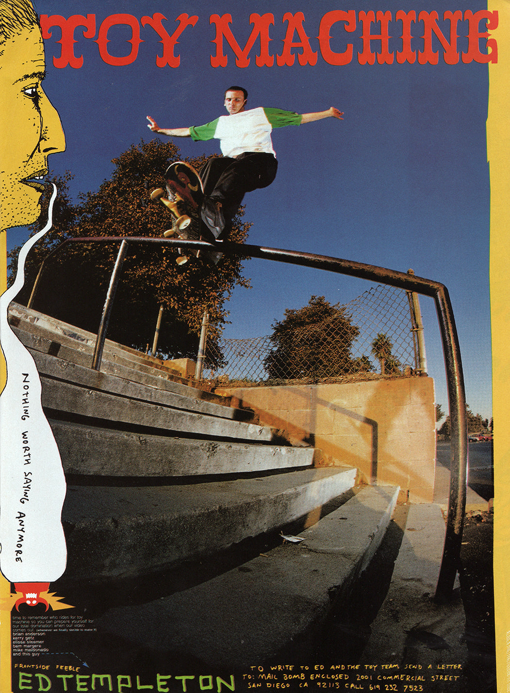 Ed Teeples About Ed Templeton - Pro Skateboarder Profile, Biography and History