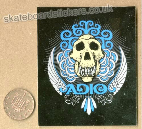 Adio Skateboard Sticker