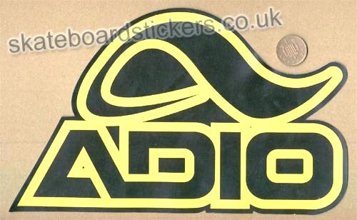 Adio Skateboard Sticker