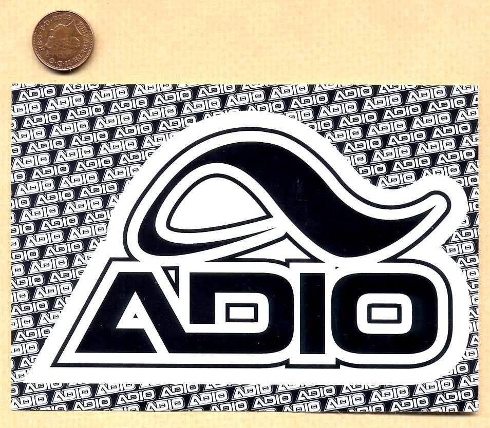 Adio Skateboard Sticker