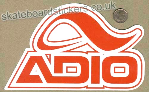 Adio Skateboard Sticker