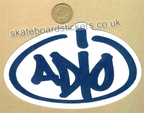 Adio Skateboard Sticker