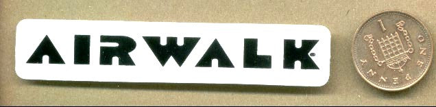 Airwalk Skateboard Sticker