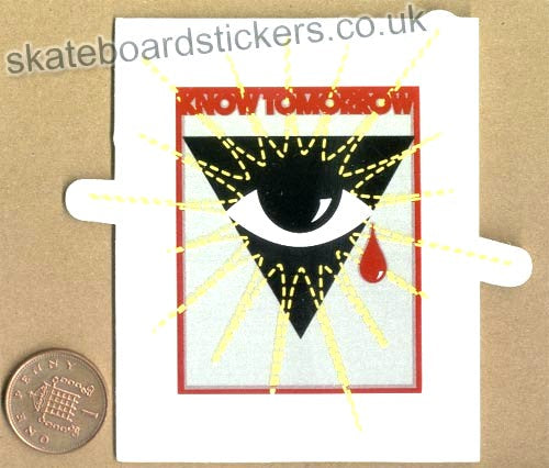 Alien Workshop - Know Tomorrow Skateboard Sticker