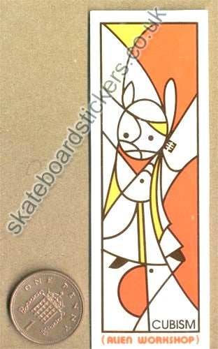 Alien Workshop - Cubism Skateboard Sticker