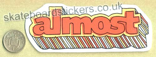 Almost Skateboards Skateboard Sticker