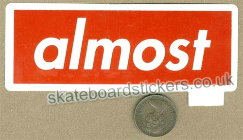 Almost Skateboards Skateboard Sticker