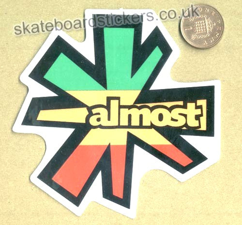 Almost Skateboards Skateboard Sticker