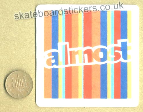 Almost Skateboards Skateboard Sticker