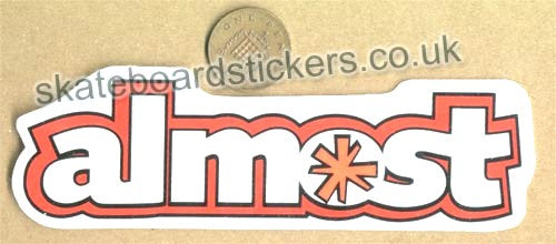 Almost Skateboards Skateboard Sticker