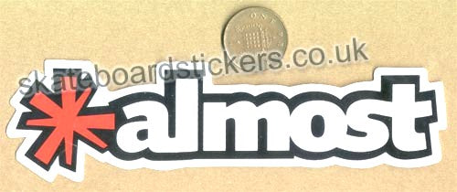 Almost Skateboards Skateboard Sticker