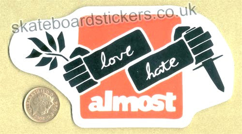 Almost Skateboards Skateboard Sticker