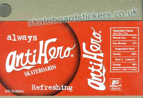 Antihero Skateboards Skateboard Sticker